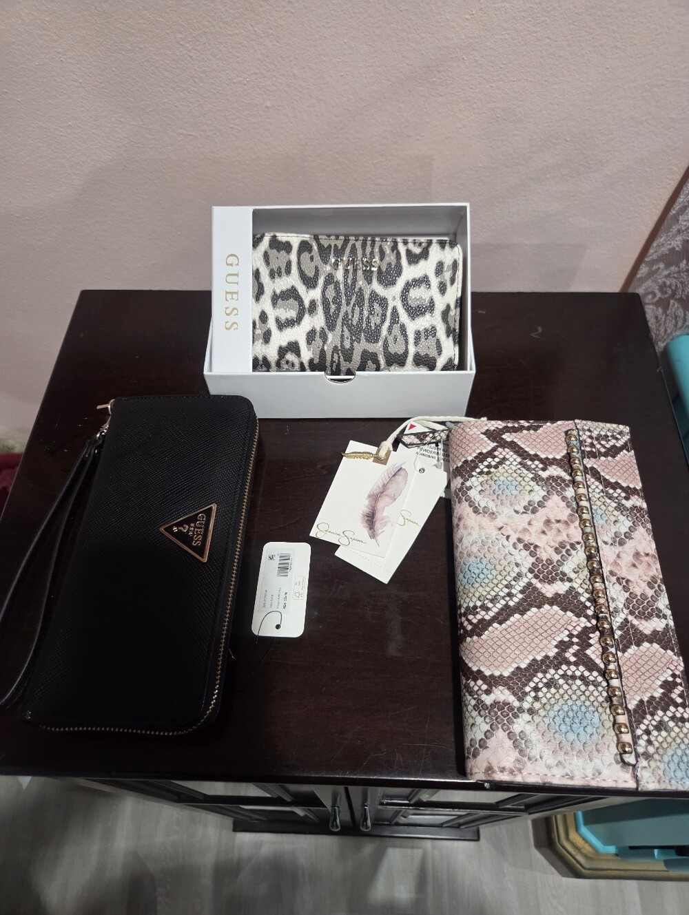 3 Guess/Jessica Simpson Wallet Bundle